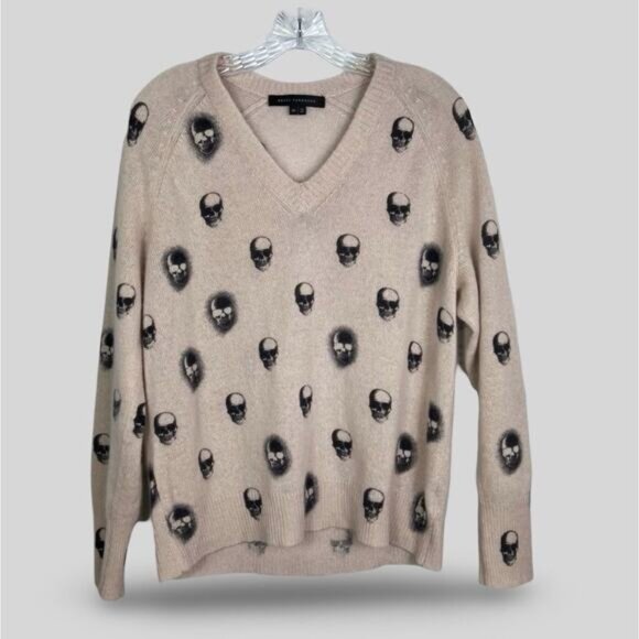 Skull Cashmere Sweater - Picture 1 of 5